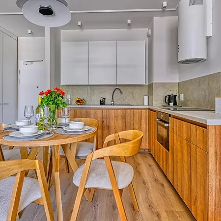 公寓 D202 Boho Z Basenem, Sauna, Jacuzzi, Przy Samej Plazy - 5d 尼彻兹