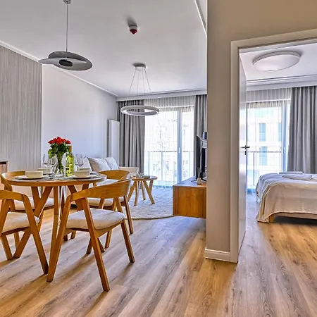 D202 Boho Z Basenem, Sauna, Jacuzzi, Przy Samej Plazy - 5d 公寓