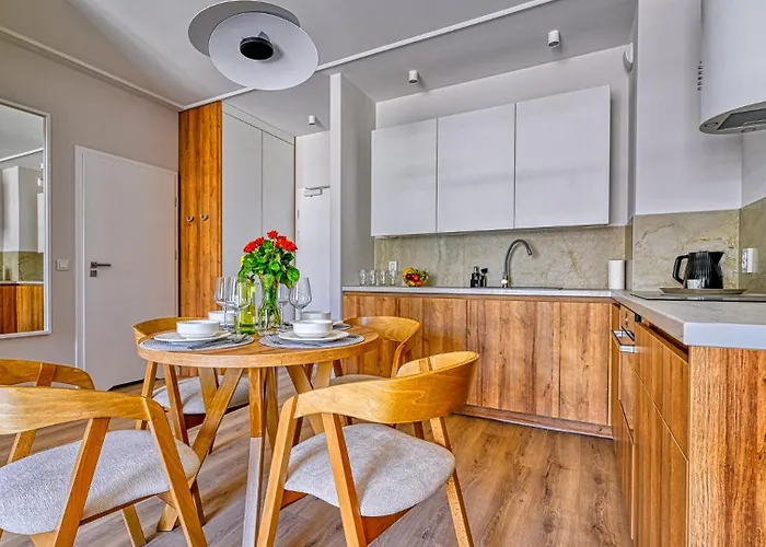 Апартаменты D202 Boho Z Basenem, Sauna, Jacuzzi, Przy Samej Plazy - 5d