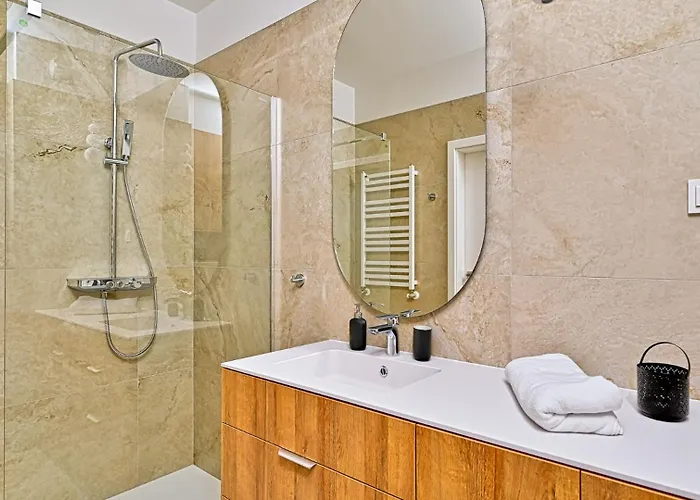 D202 Boho Z Basenem, Sauna, Jacuzzi, Przy Samej Plazy - 5d Апартаменты