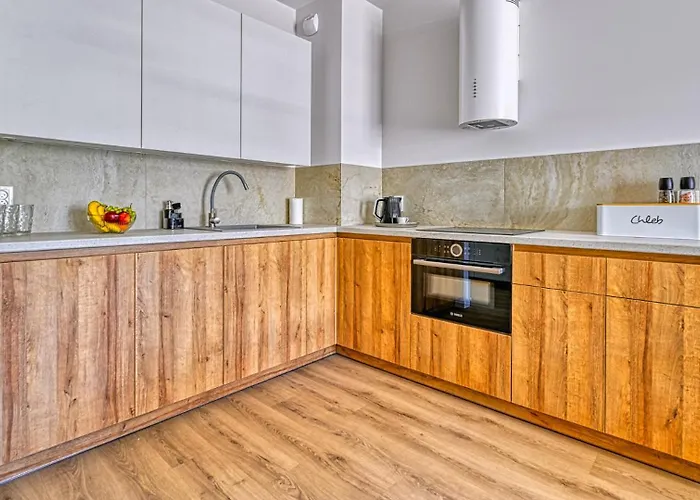 D202 Boho Z Basenem, Sauna, Jacuzzi, Przy Samej Plazy - 5d Апартаменты *