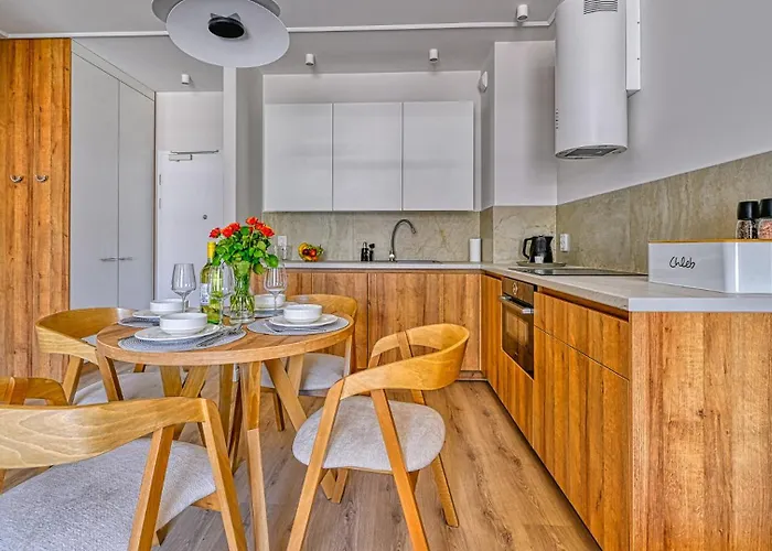 Апартаменты D202 Boho Z Basenem, Sauna, Jacuzzi, Przy Samej Plazy - 5d Нехоже