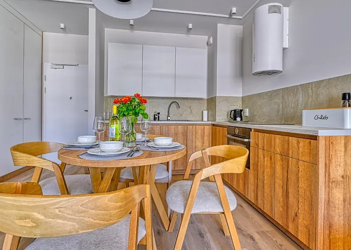 Апартаменты D202 Boho Z Basenem, Sauna, Jacuzzi, Przy Samej Plazy - 5d *